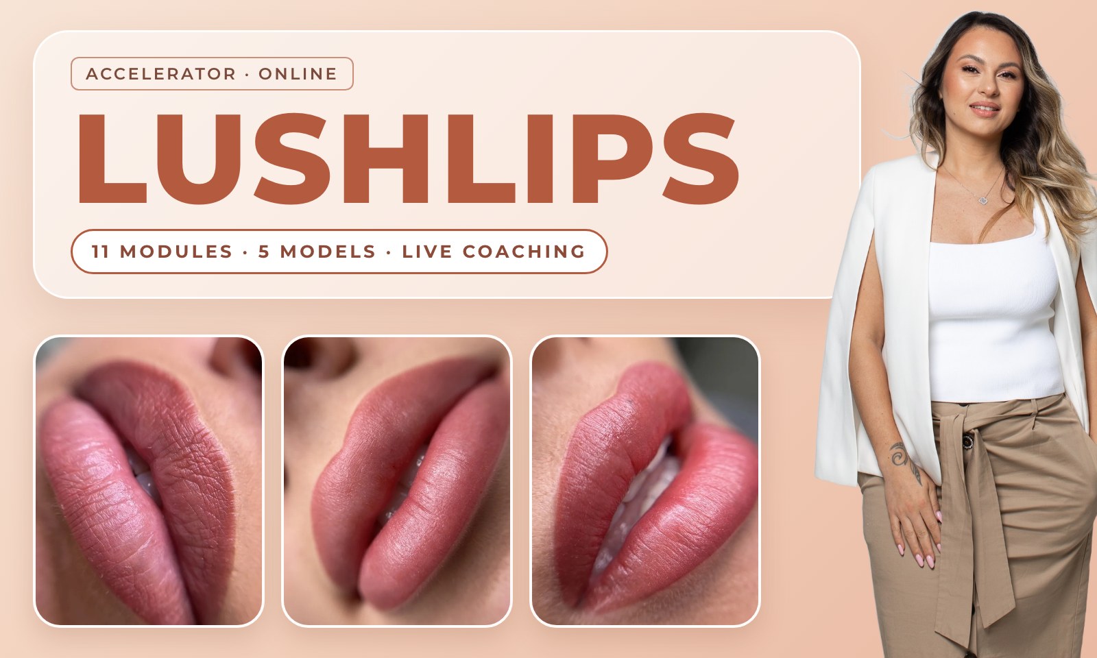 Lip blush result